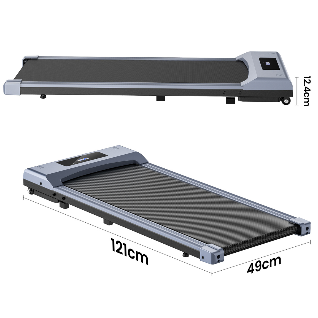 Tapis de marche électrique, vitesse 1–6 km/h, sans installation, idéal pour la maison